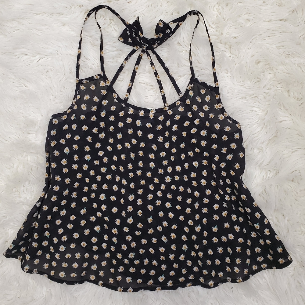 Floral boho Strappy back Top - Picture 1 of 2